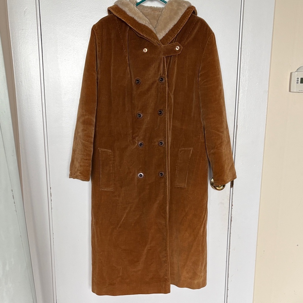 Vintage Women's Tan Utility corduroy Jacket